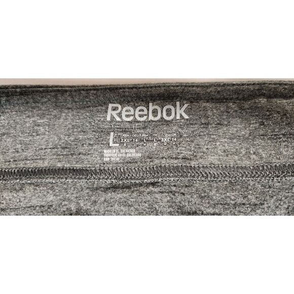 REEBOK Women’s Small Speedwick Gray Athletic Running Leggings Size Large - Picture 4 of 5